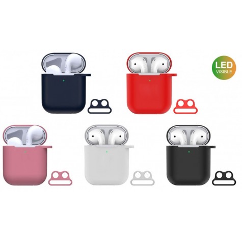 AirPods Silicone Case Red