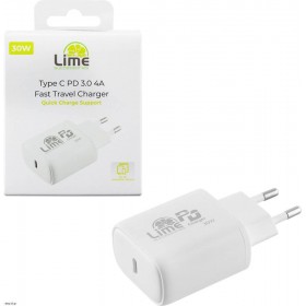 Lime Type C Fast Charger 30W