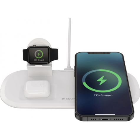 Devia Wireless Charger 3 in 1 15W