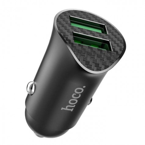 Hoco Z39 Car Charger Black