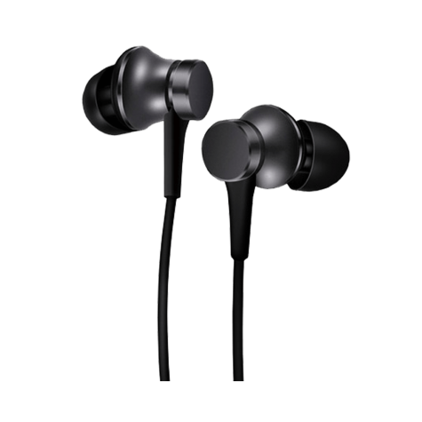 Handsfree Stereo Xiaomi Mi In-Ear Headphones Basic 3.5mm Black