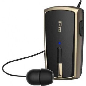 iPro RH120 Bluetooth Earpiece gold