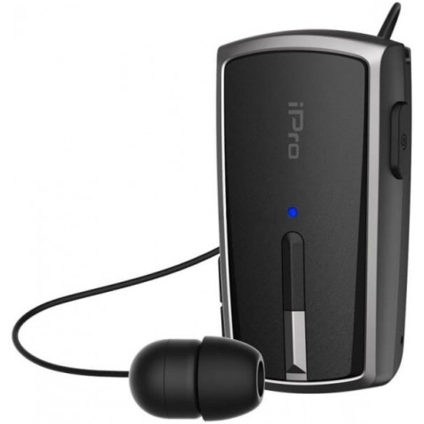 iPro RH120 Bluetooth Earpiece Gray