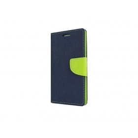 Huawei Y5 Fancy Book Case Blue Lime