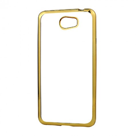 TPU Case Huawei Y5 II with gold frame