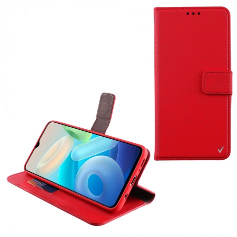 huawei p40 lite book case red 