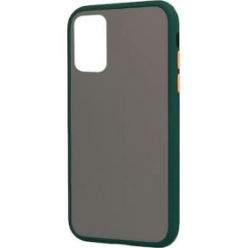 Samsung A41 silicone transparent case green