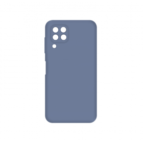 Samsung A12 silicone case gray