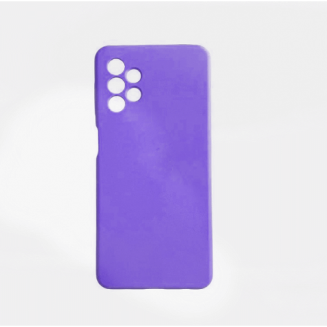 Samsung A32 4G silicone case purple