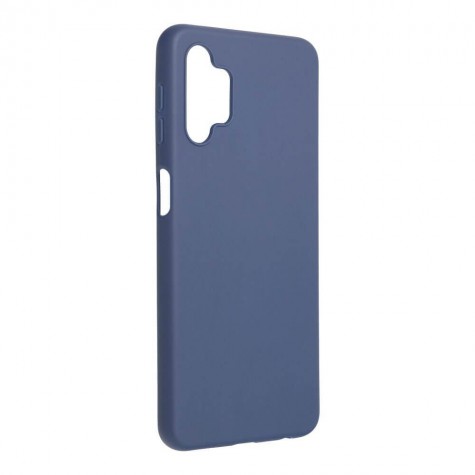 Samsung A32 5G silicone case dark blue camera cutout