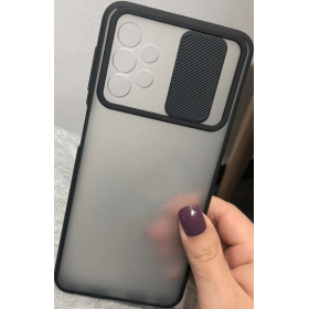 Samsung A32 5G tpu case with camera cover black