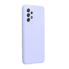 Samsung A33 silicone case violet