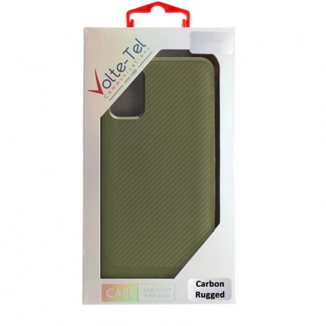 Samsung A51 A515 silicone case carbon green