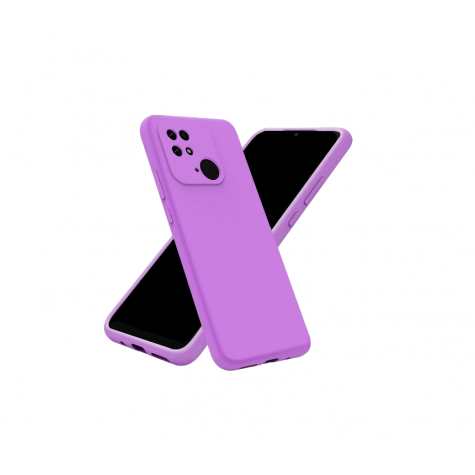 Xiaomi RedMi 10c silicone case violet
