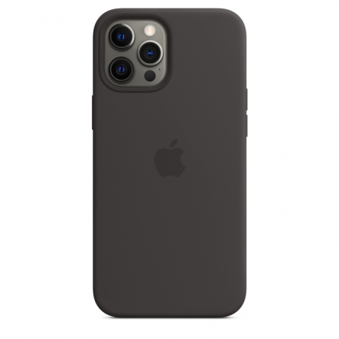 iPhone 12 silicone case black