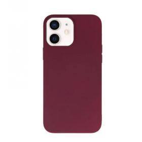 iPhone 12 / 12 pro silicone case bordo