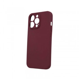 iPhone 12pro max silicone case burgundy
