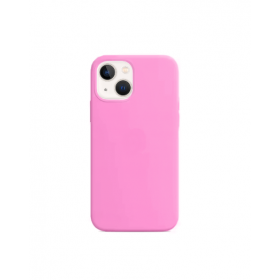 iPhone 13 silicone case pink