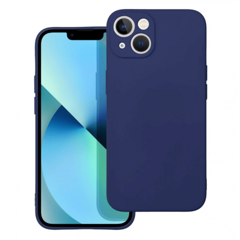 iPhone 13 silicone case dark blue