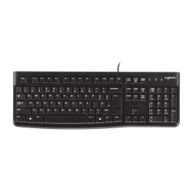 Logitech K120 Keyboard black GR 