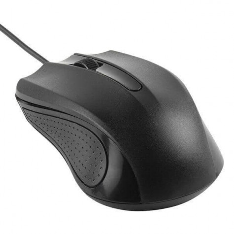 Vivanco Black Optical Wired Mouse