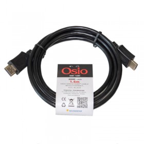 Osio Hdmi to Hdmi Cable (male to male) 1.5m