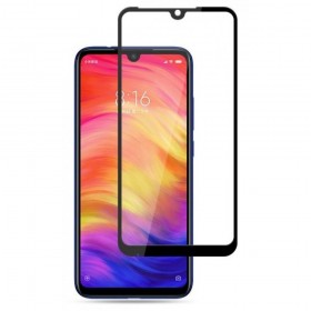 Xiaomi Redmi 7 Black Fullface Tempered Glass 9H Προστασία Οθόνης