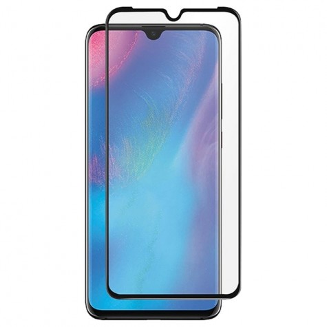 Huawei P30 Black Fullface Tempered Glass 9H Προστασία Οθόνης