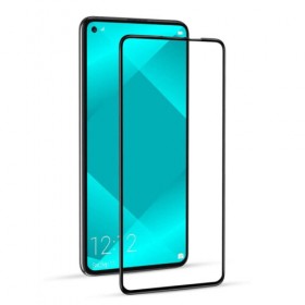 Huawei P40 Lite Black Fullface Tempered Glass 9H Προστασία Οθόνης