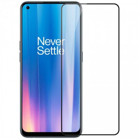 Oneplus Nord CE 5G Black Fullface Tempered Glass 9H Προστασία Οθόνης