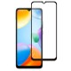 Xiaomi Redmi 10c Black Fullface Tempered Glass 9H Προστασία Οθόνης