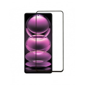 Xiaomi Redmi Note 12 Pro 5G Black Fullface Tempered Glass 9H Προστασία Οθόνης