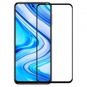 Xiaomi Redmi Note 9 / 9T 5G Black Fullface Tempered Glass 9H Προστασία Οθόνης